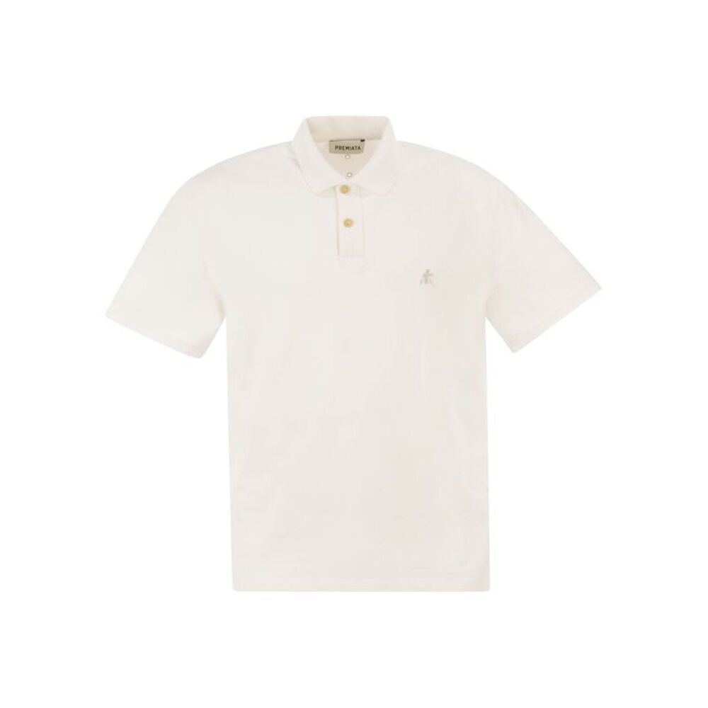 Premiata Men Short-Sleeved Polo Shirt With Logo